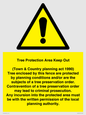 WV16891: Tree Protection Area Keep Out