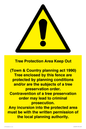 WV16891: Tree Protection Area Keep Out