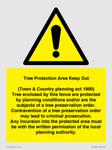 WV16891: Tree Protection Area Keep Out