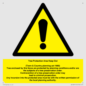 WV16891: Tree Protection Area Keep Out