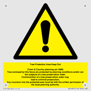 WV16891: Tree Protection Area Keep Out