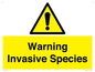 WV16895: Warning Invasive Species