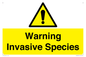 WV16895: Warning Invasive Species
