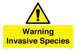 WV16895: Warning Invasive Species