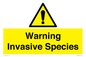 WV16895: Warning Invasive Species