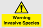 WV16895: Warning Invasive Species