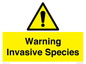 WV16895: Warning Invasive Species