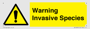 WV16895: Warning Invasive Species