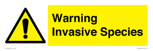 WV16895: Warning Invasive Species