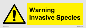 WV16895: Warning Invasive Species