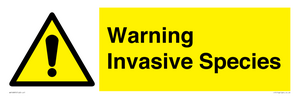 WV16895: Warning Invasive Species