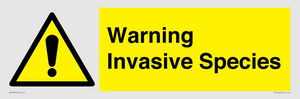 WV16895: Warning Invasive Species
