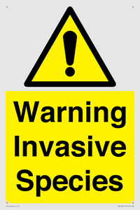 WV16895: Warning Invasive Species