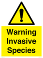 WV16895: Warning Invasive Species