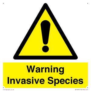 WV16895: Warning Invasive Species