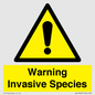 WV16895: Warning Invasive Species