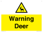 WV16940: Warning Deer