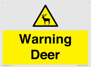 WV16940: Warning Deer