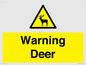 WV16940: Warning Deer