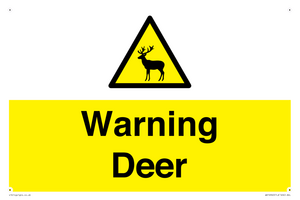 WV16940: Warning Deer