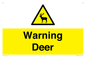 WV16940: Warning Deer