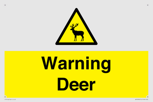 WV16940: Warning Deer