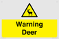 WV16940: Warning Deer
