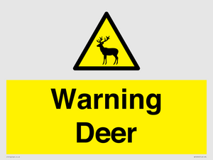 WV16940: Warning Deer