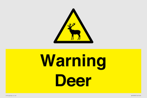 WV16940: Warning Deer