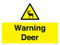 WV16940: Warning Deer