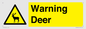 WV16940: Warning Deer