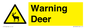 WV16940: Warning Deer