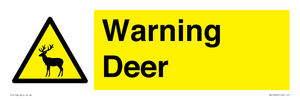 WV16940: Warning Deer