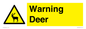 WV16940: Warning Deer