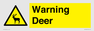 WV16940: Warning Deer