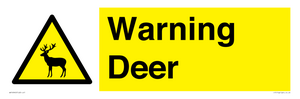 WV16940: Warning Deer