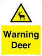 WV16940: Warning Deer