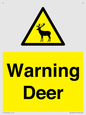 WV16940: Warning Deer
