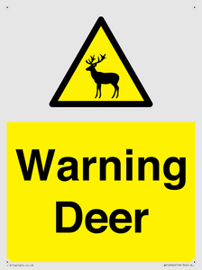 WV16940: Warning Deer