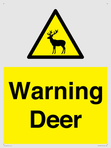 WV16940: Warning Deer