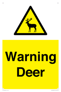 WV16940: Warning Deer