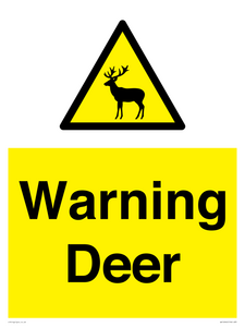 WV16940: Warning Deer