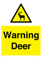 WV16940: Warning Deer