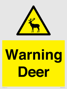 WV16940: Warning Deer