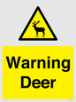 WV16940: Warning Deer