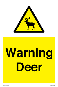 WV16940: Warning Deer