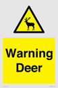WV16940: Warning Deer