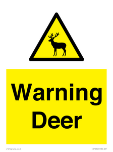 WV16940: Warning Deer