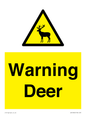WV16940: Warning Deer