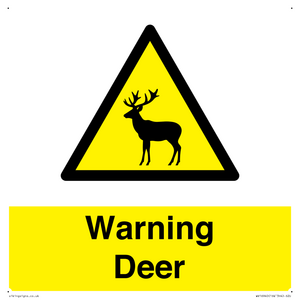 WV16940: Warning Deer